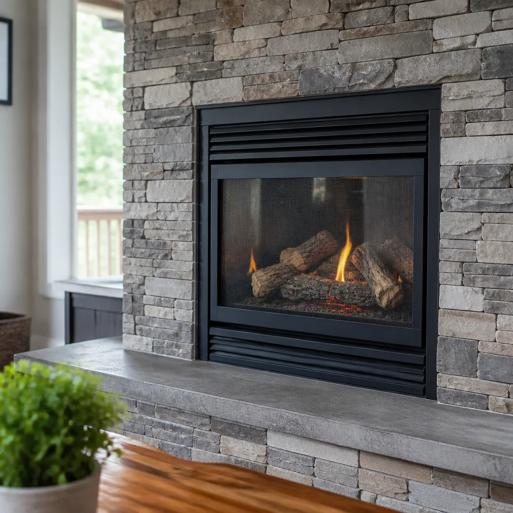Gas fireplace service