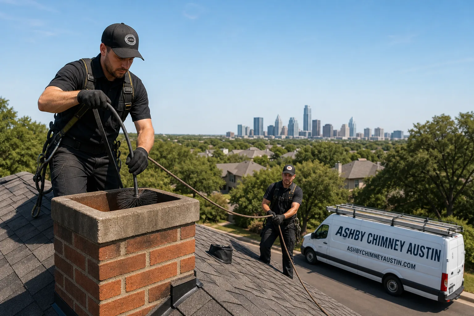 Ashby Chimney Austin chimney cleaning team